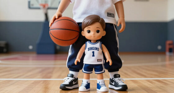 Professional Basketball-Inspired Dolls