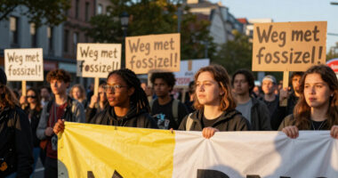 Meer Dan 40.000 Mensen Tijdens De Klimaatmars Zeiden: Weg Met Fossiel! - Milieudefensie